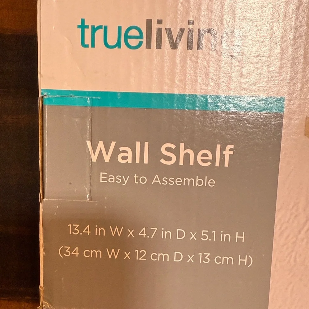 Bundle Wall Shelf with Black Brackets